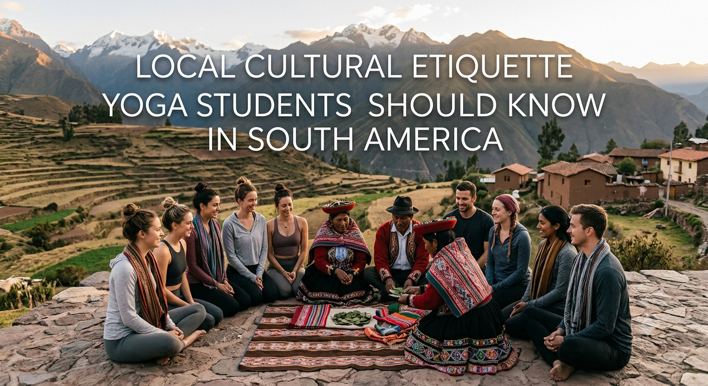 Local Cultural Etiquette Yoga Students Should Know in South America
